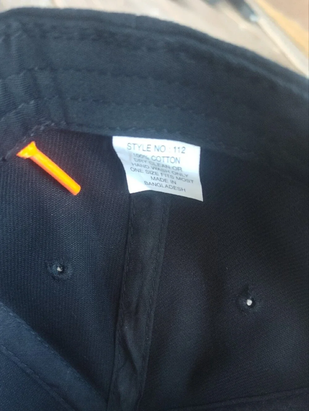 Findlay Hat with Neon Orange Cord